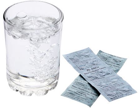 Water Purification Tablets - Reliefline