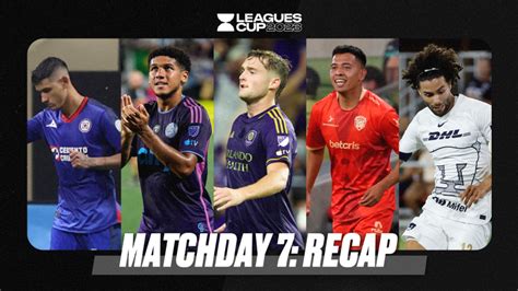 Leagues Cup 2023 Matchday 7 Recap | LeaguesCup.com