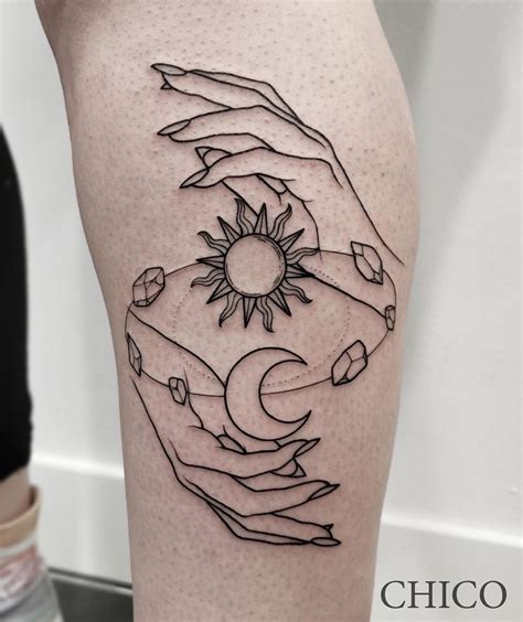 UPDATED: 43 Glorious Sun and Moon Tattoos (August 2020)