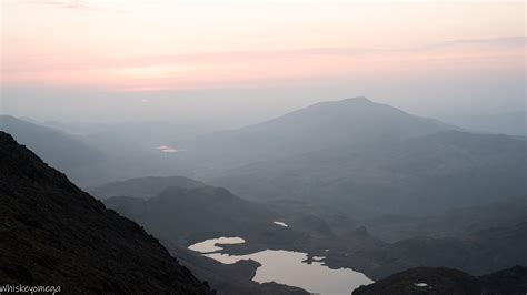 The View from Mount Snowdon In Wales At Sunrise This Morning [OC ...