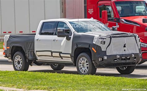 2024 Chevrolet Silverado HD spy shots: Big changes pegged for cabin