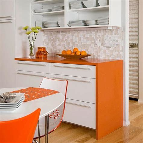 Orange Kitchen Colors, 20 Modern Kitchen Design and Decorating Ideas