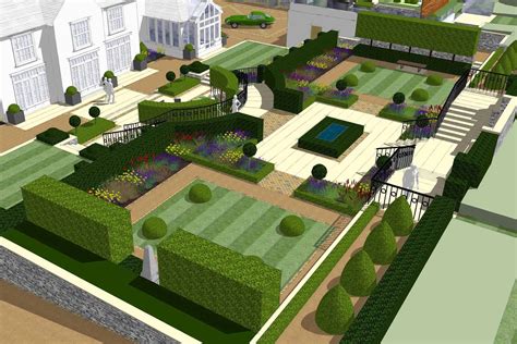 Formal Garden Layout | Motivated Home Decoration Ideas