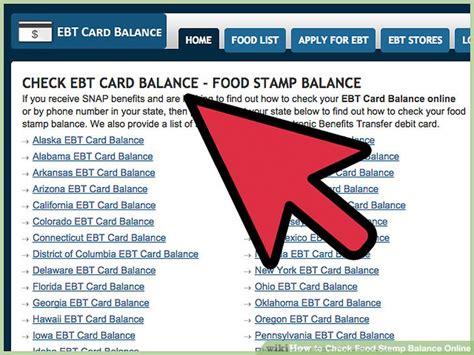 How to Check Food Stamp Balance Online: 11 Steps (with Pictures)