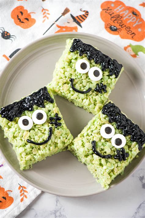 Easy Halloween Rice Crispy Treats 2022 - Diy Halloween 2022