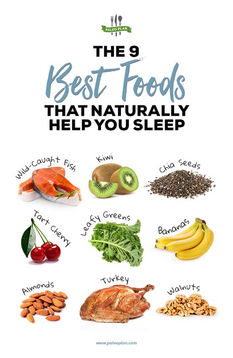 The 9 Best Foods That Naturally Help You Sleep | PaleoPlan