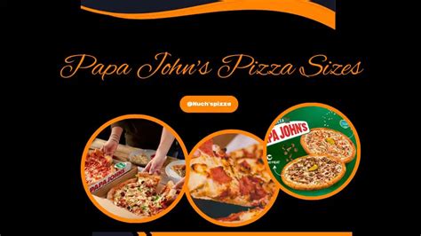 Papa John's Pizza Sizes - 4 Types You Need To Know - Nuchspizza