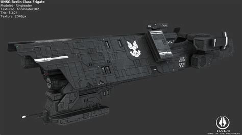 UNSC Berlin Class Frigate by Annihilater102 on DeviantArt