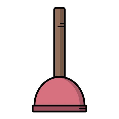 illustration of plunger 13798227 Vector Art at Vecteezy