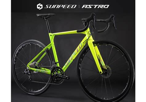 **4 Colours** Sunpeed Astro Road Bike with Carbon Fork and Disc Brakes ...