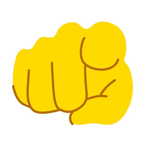 Pointing Finger Emoji Vector Art, Icons, and Graphics for Free Download