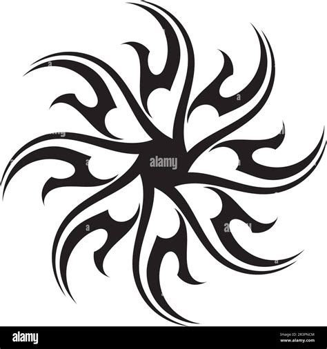 Tribal tattoo Black and White Stock Photos & Images - Alamy