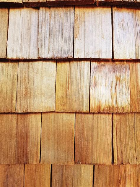 Texture Background of Wood Shingles Wall Stock Image - Image of ...