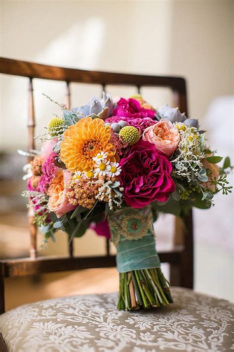 mexican themed wedding flowers - Tegan Allan