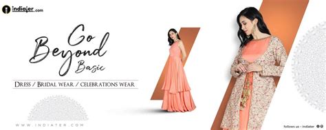 Free Modern Fashion Cover Banner Design PSD template - Indiater