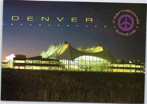 Denver International Airport at Night - The Gayraj