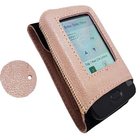 Dexcom G6 Receiver Touchscreen Genuine Leather Case With Clip Powder - Etsy