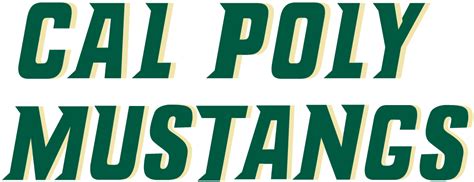 Cal Poly Mustangs Wordmark Logo - NCAA Division I (a-c) (NCAA a-c ...