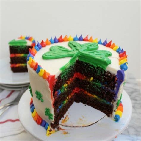 Chocolate Rainbow Cake