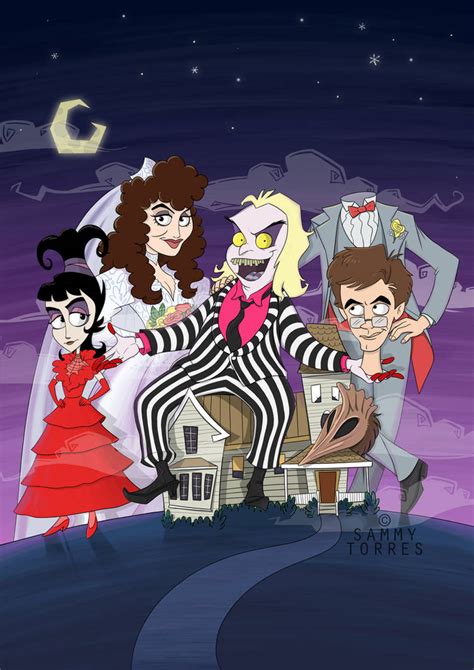 Beetlejuice Cartoon Wallpaper