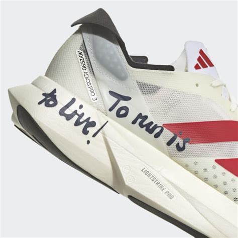 adidas Adizero Adios Pro 3 Running Shoes - White | Free Shipping with ...