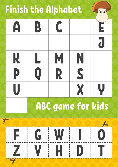 Fun Abc Games For Kindergarten