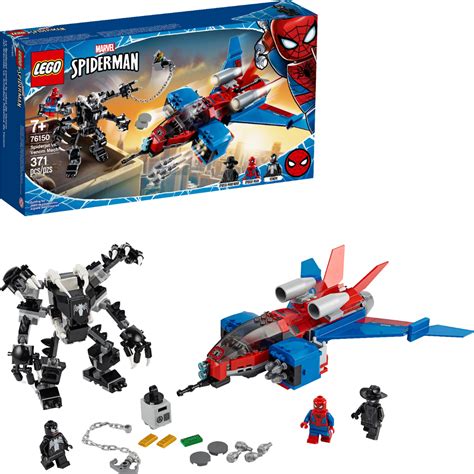 Best Buy: LEGO Marvel Spider-Man: Spider-Jet vs. Venom Mech 76150 6289070