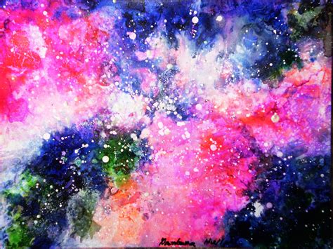 Cosmic Energy - Ink - 12 x 9 2015 | Cosmic energy, Painting, Cosmic