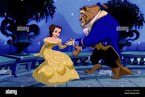 BELLE,BEAST, BEAUTY AND THE BEAST, 1991 Stock Photo - Alamy