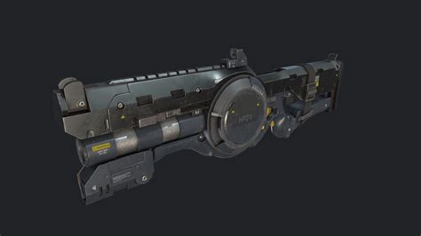 sci-fi concept art gun - Buy Royalty Free 3D model by Alfred De Smet ...