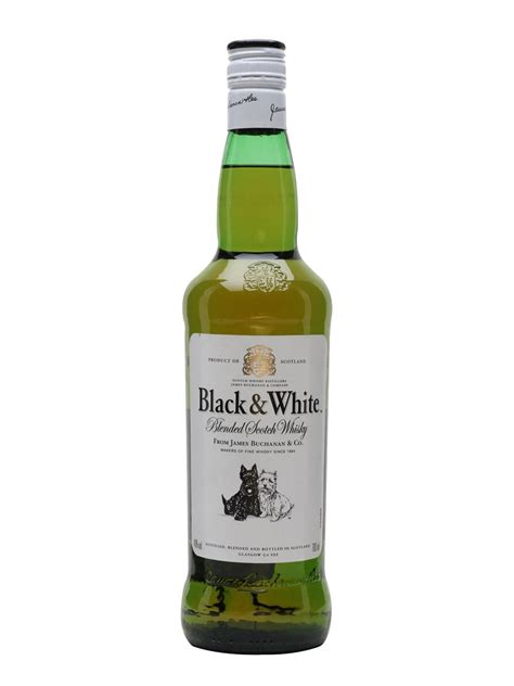 BLACK&WHITE BLENDED SCOTCH WHISKY-750ML – Amman Household Supplies Pte Ltd