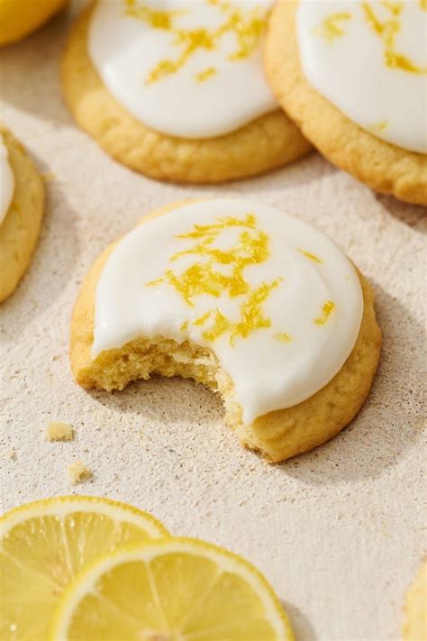 Glazed Lemon Cookies - Handle the Heat