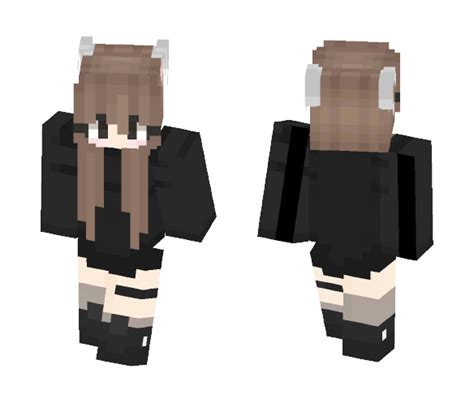 Download » cute cat girl « Minecraft Skin for Free. SuperMinecraftSkins