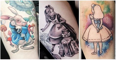 Alice In Wonderland Tattoo Ideas