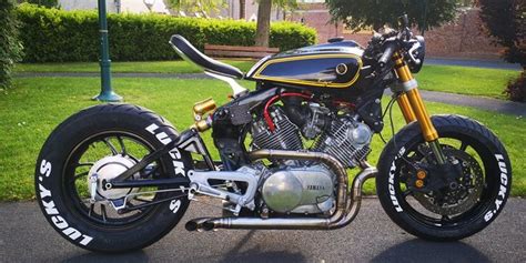 Yamaha Xv750 bobber | Vélos de café racer, Voitures et motos, Yamaha xv