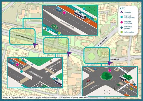 Spur Road Roundabout - South East Hampshire Rapid Transit