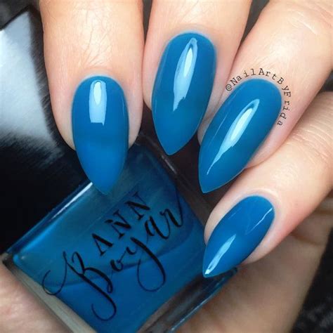 CARIBBEAN SKY Sky Blue Nail Polish Luxury Nail Polish by AnnBoyar ...