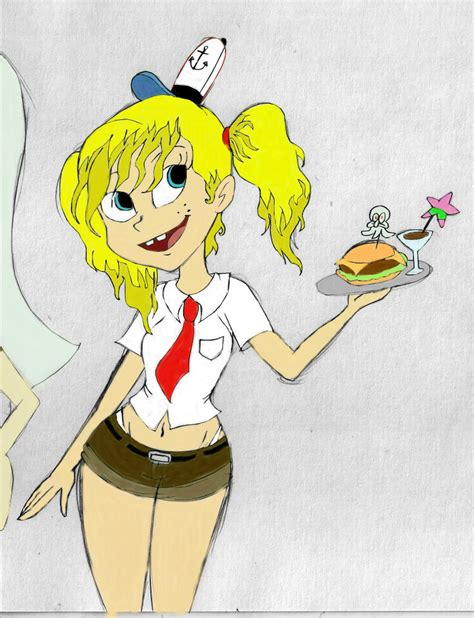 spongebob girl colored by girle101 on DeviantArt