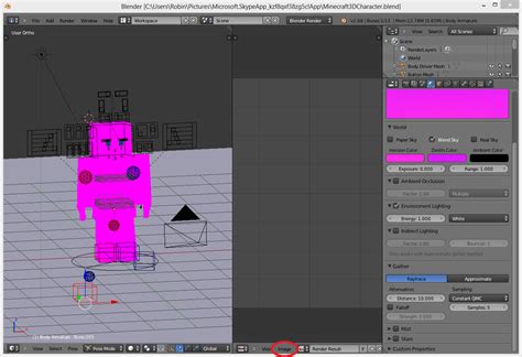 How to Make Minecraft 3D Characters with Blender!