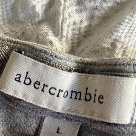 2000s Abercrombie & Fitch pleated mini grey... - Depop