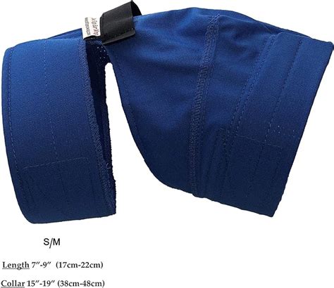 The Original No Flap Ear Wrap (S/M, Blue): Amazon.ca: Pet Supplies