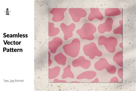 Pink Cow Seamless Pattern Graphic By Northseastudio · Creative Fabrica