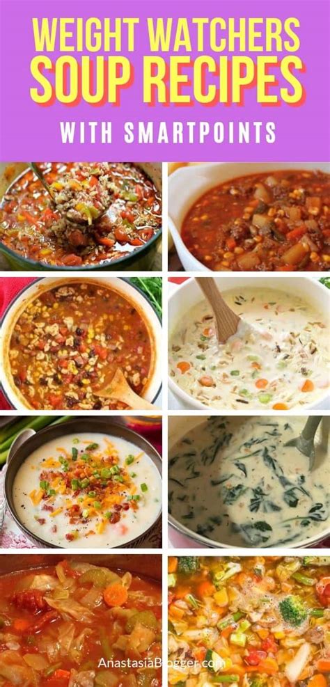 9 Weight Watchers Soup Recipes with Smartpoints - Easy WW Freestyle