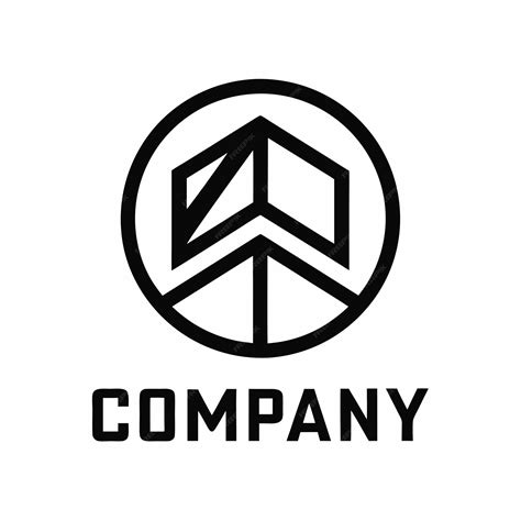 Minimalist company logo template | Premium AI-generated vector