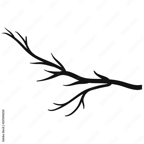 Tree branch clipart, Green leaf branches clip art, Bare branches ...