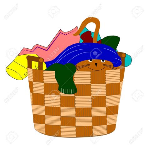 Laundry Basket Clipart | Free download on ClipArtMag