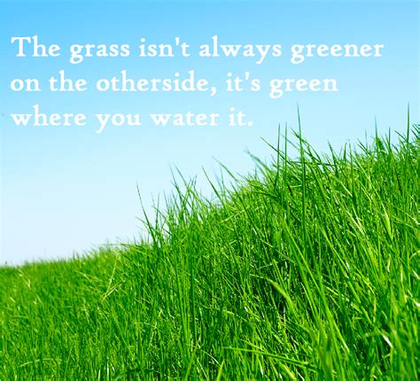 Grass Is Greener Quotes. QuotesGram