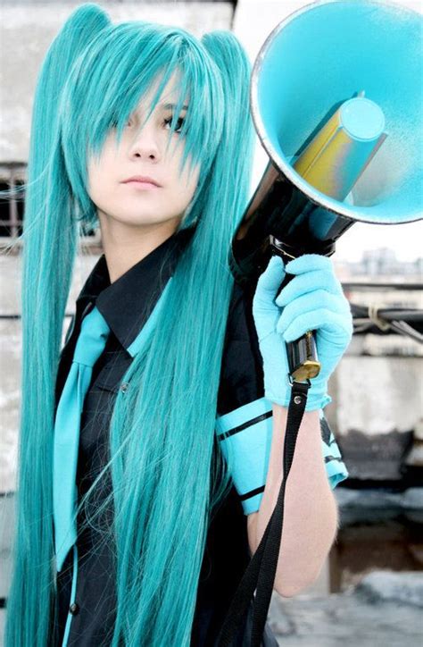 Blue Hair Anime Cosplay