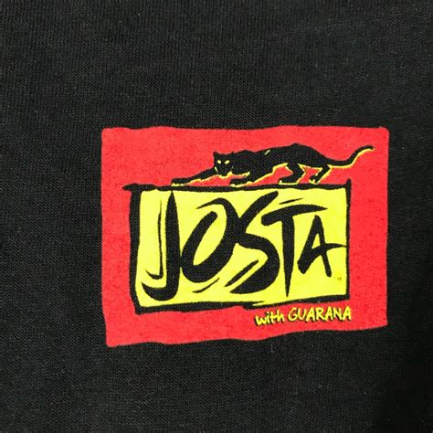 Vintage 1990s Josta Soft Drink Brand T-Shirt - Gem