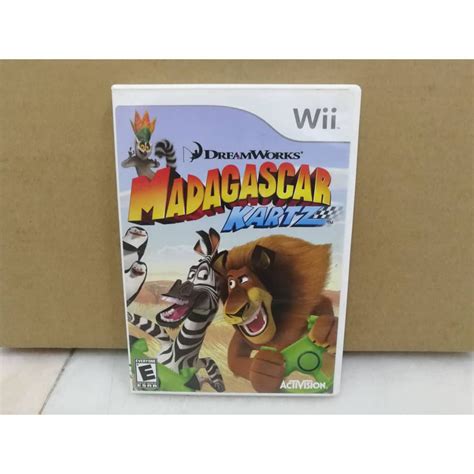 (Used) Nintendo Wii Madagascar Kartz | Shopee Malaysia